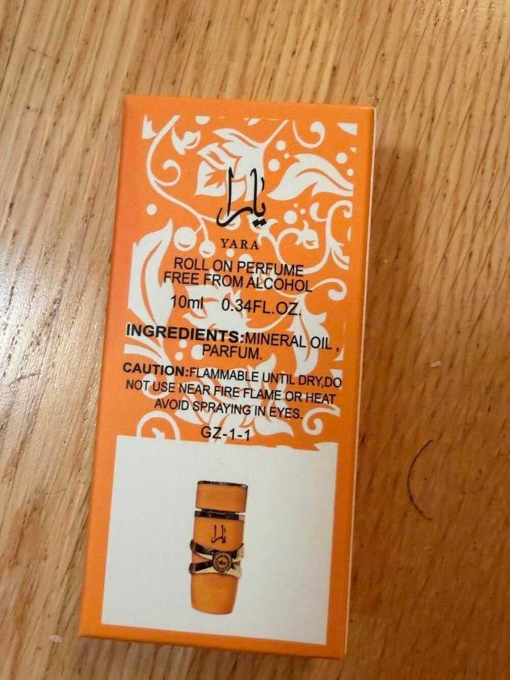 Yara Roll-On Perfume 10ml - Brand New In Box, Alcohol Free